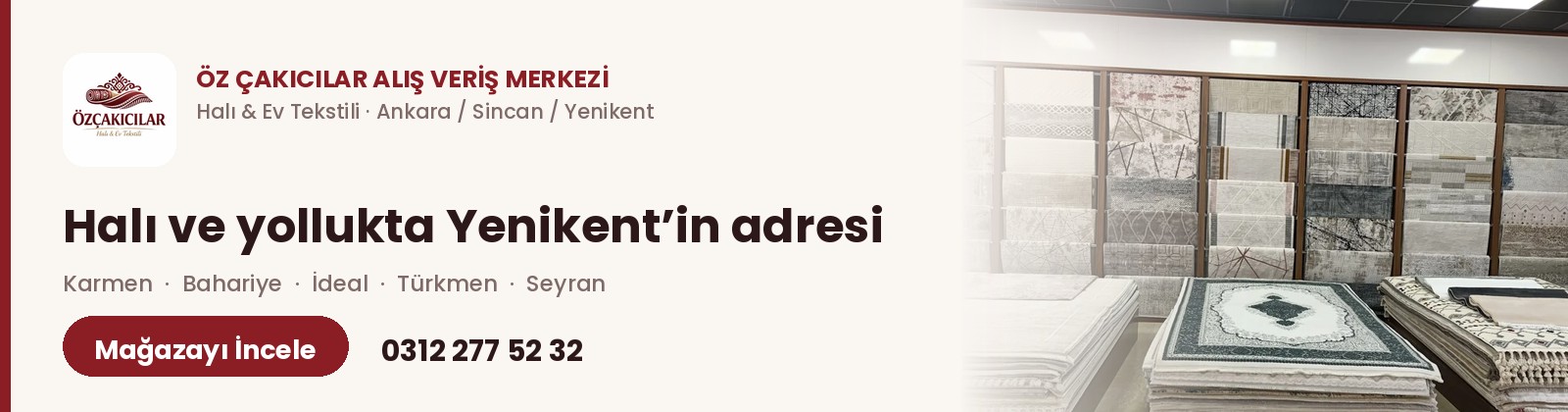 Öz Çakıcılar AVM — Sektör İçerik Bandı