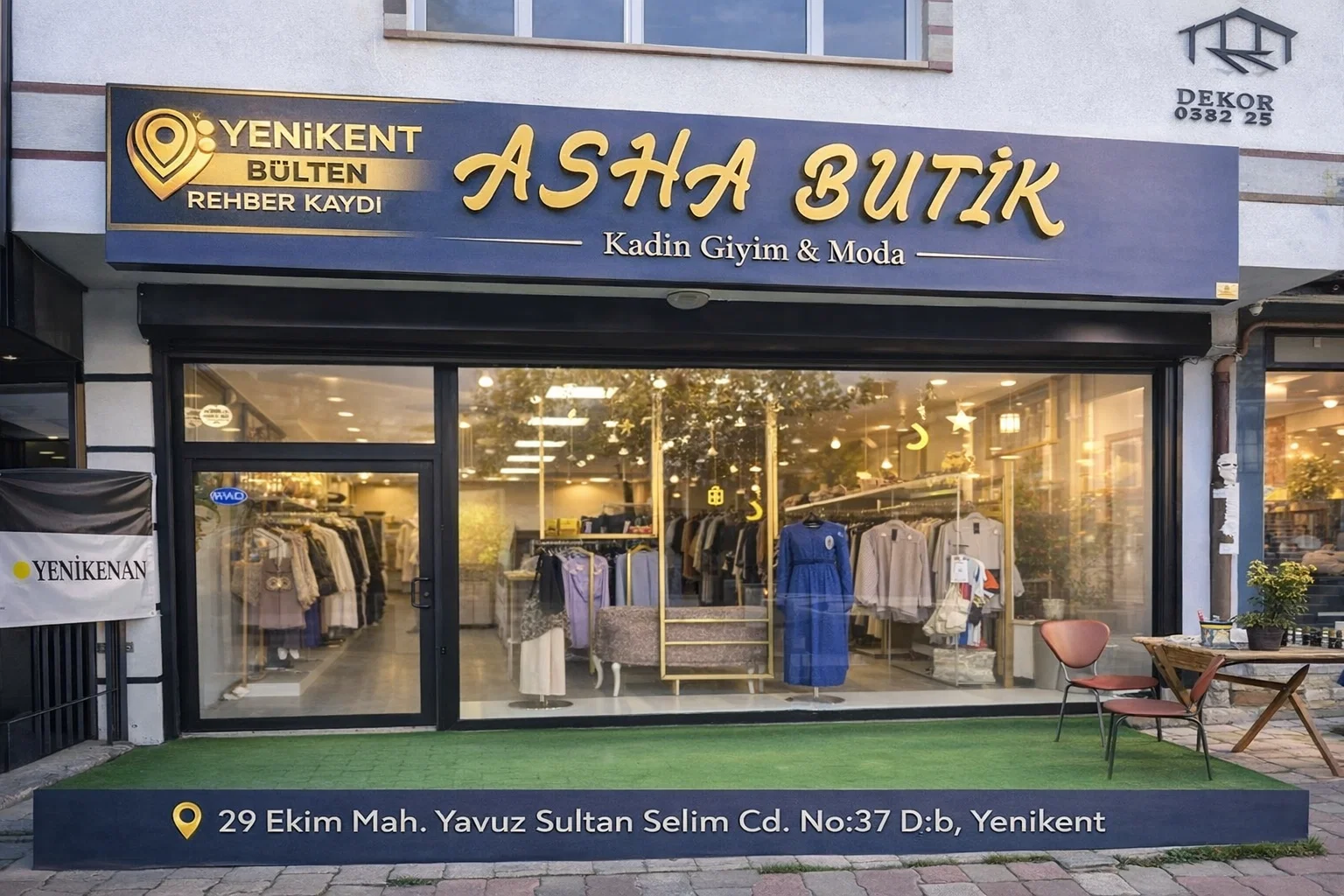 Yenikent ASHA BUTIK Yenikent Bülten Rehber Kaydı