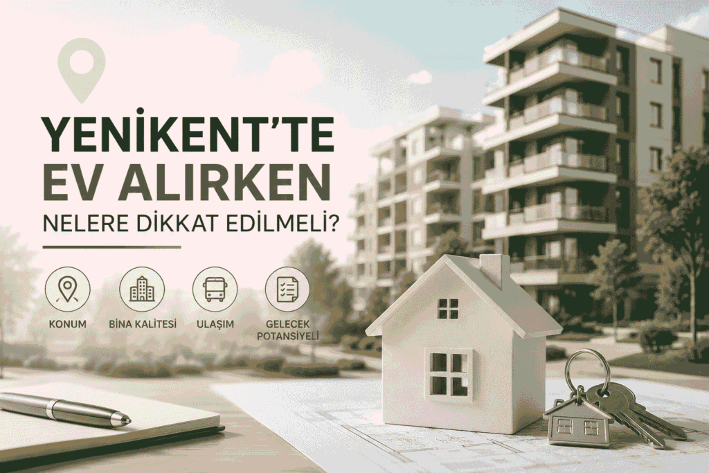 yenikent ev almak
