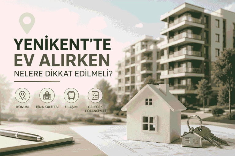 yenikent ev almak