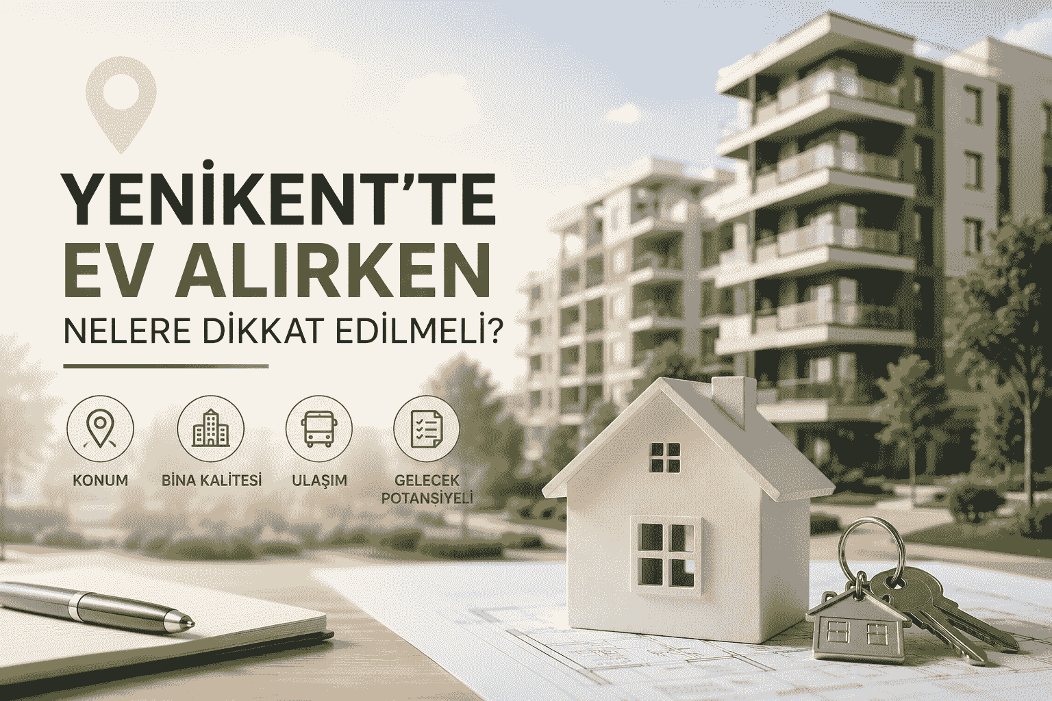 yenikent ev almak