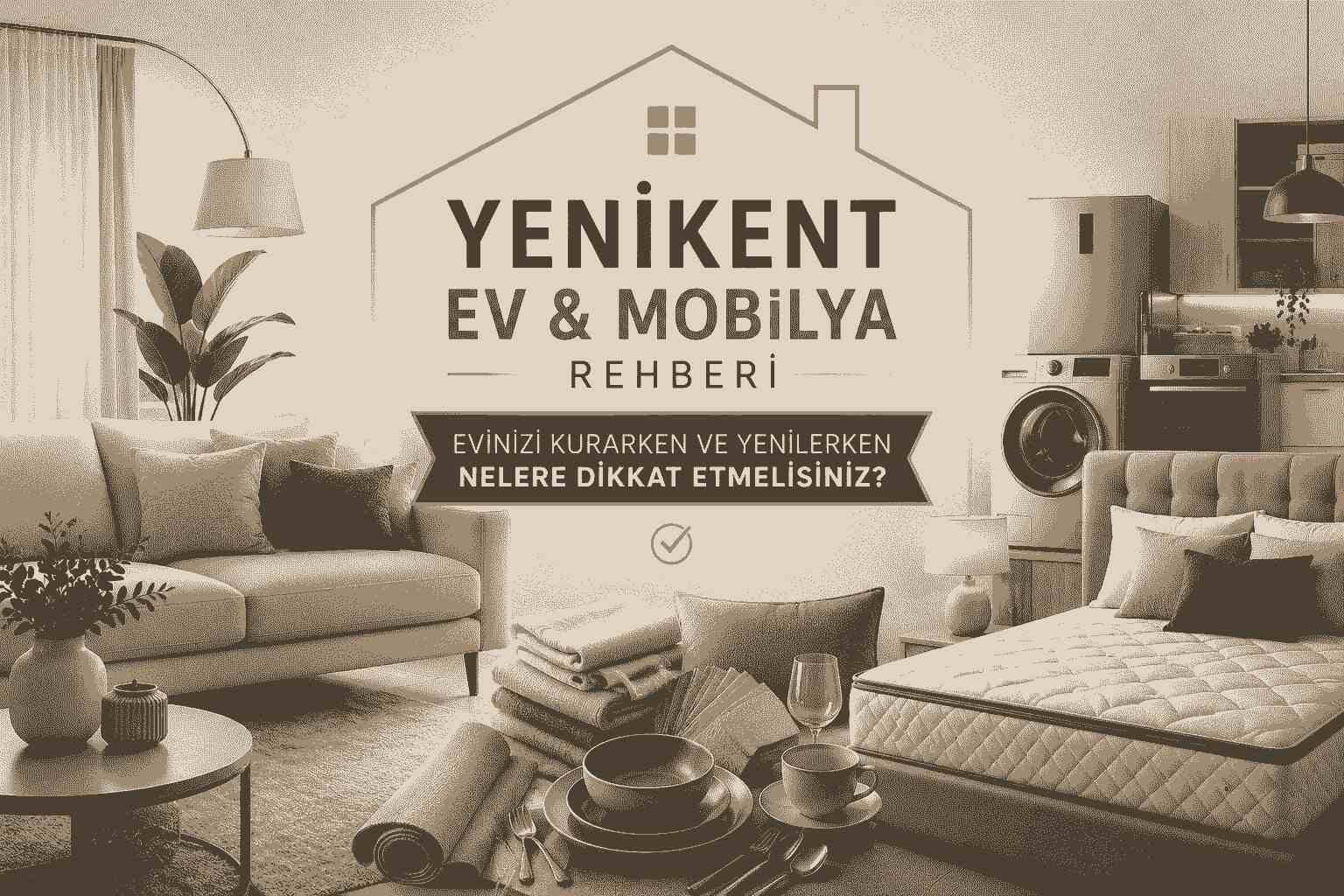 yenikent ev mobilya rehberi