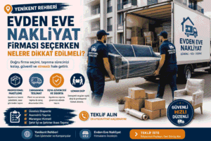 yenikent evden eve nakliye