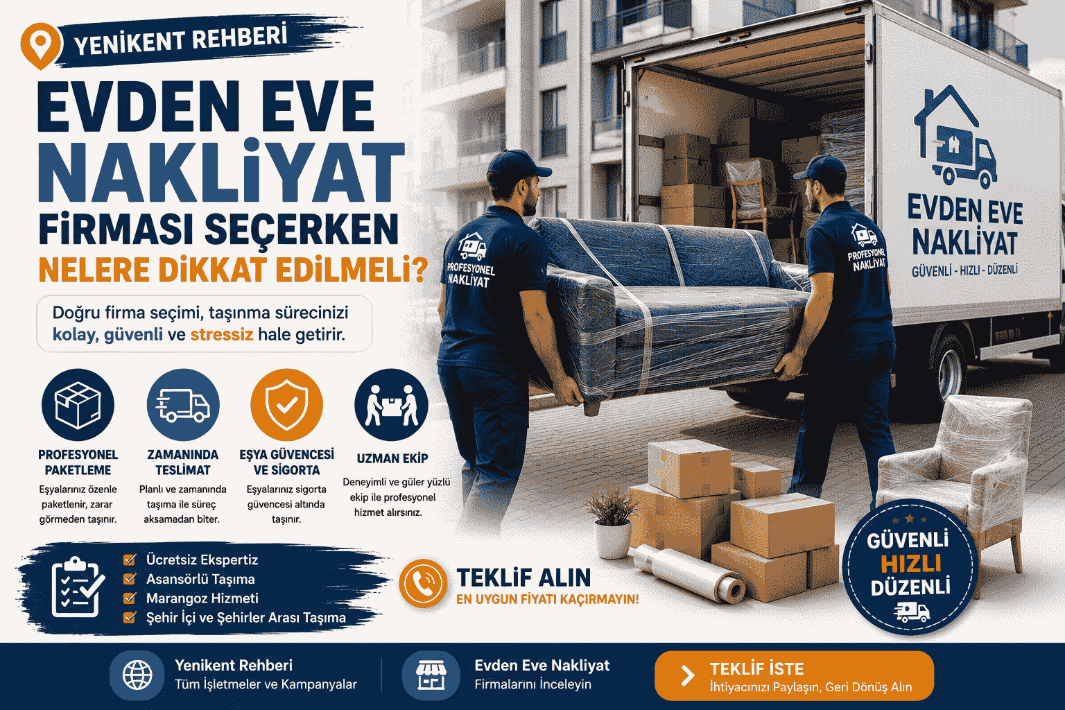 yenikent evden eve nakliye